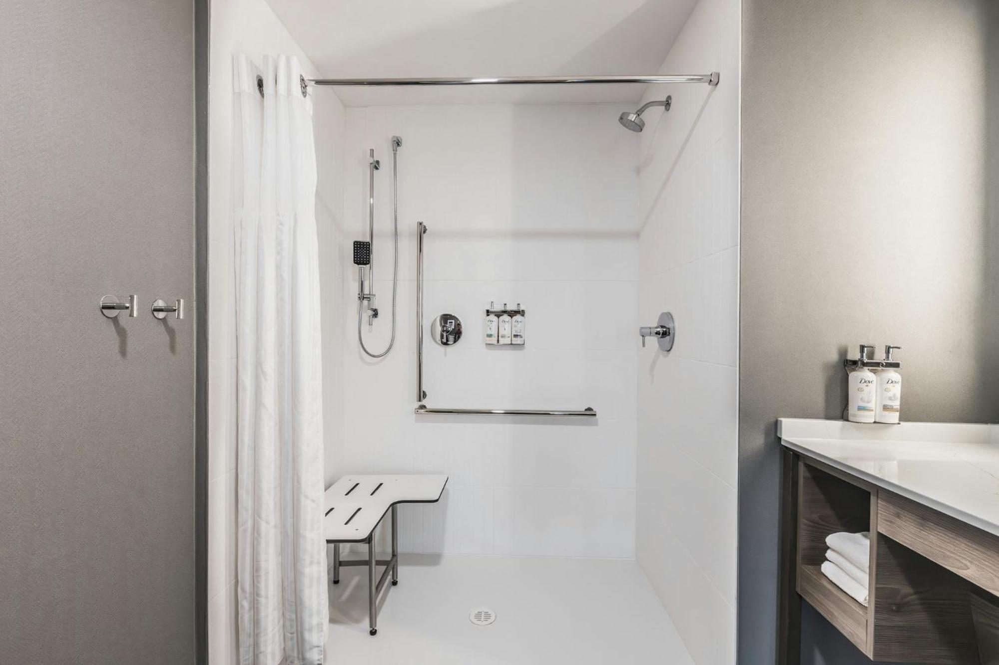 King Studio Suite Mobility Accessible Roll Shower or Non-Smoking