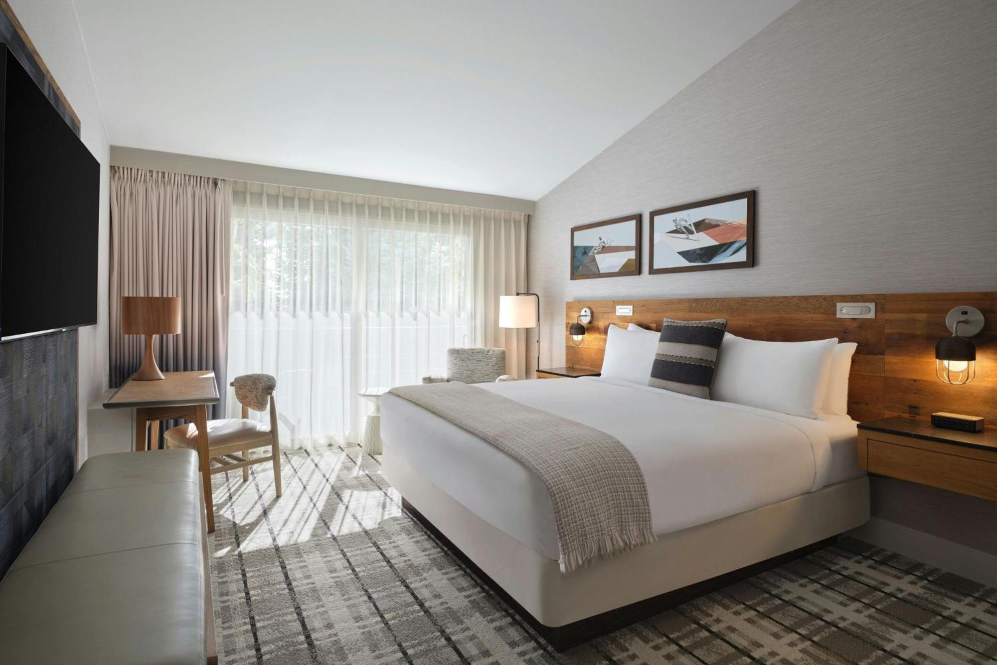 Classic King Room Roll Shower Mobility Accessible