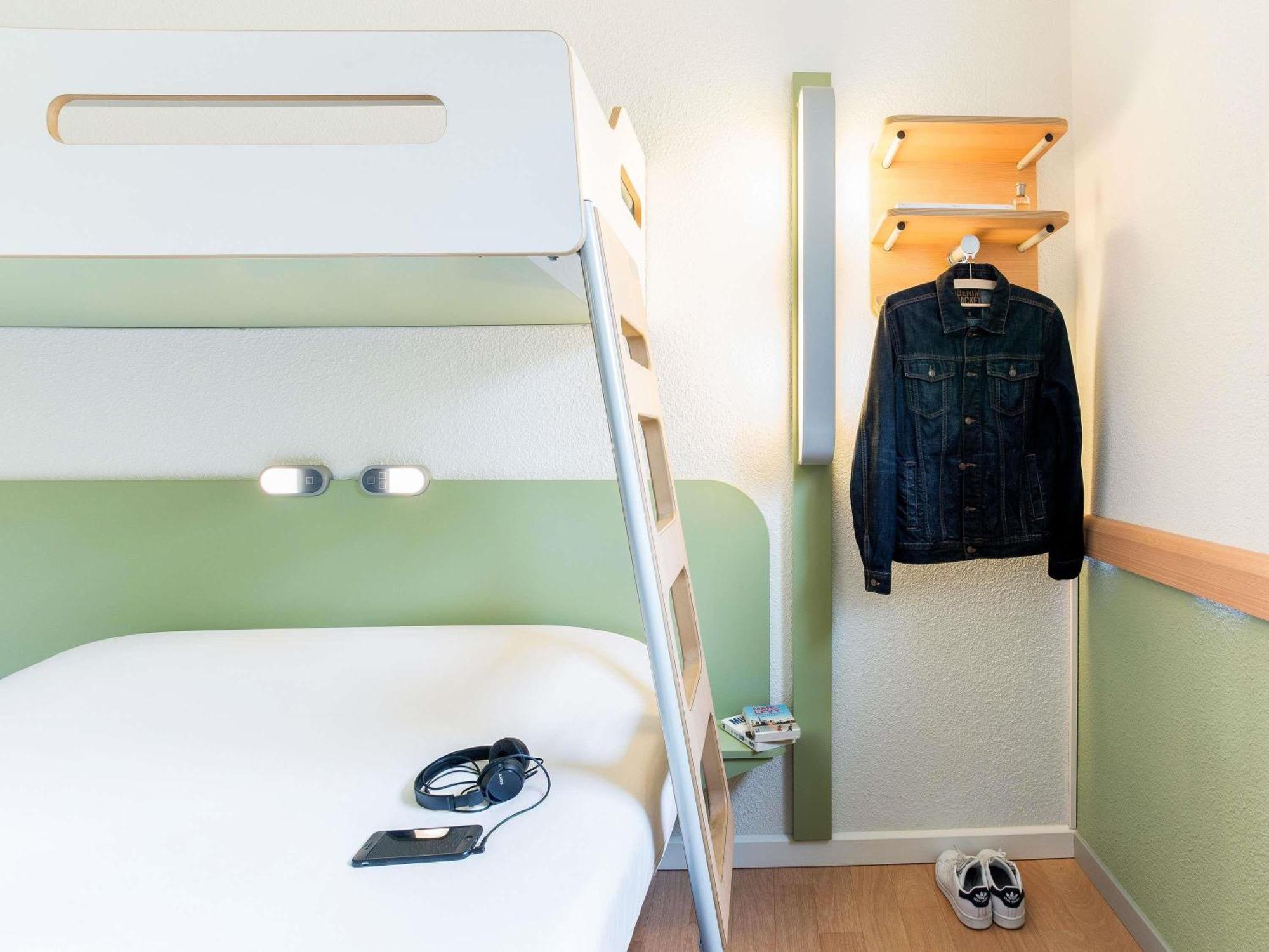 Triple Room One Double Bed One Bunk Bed