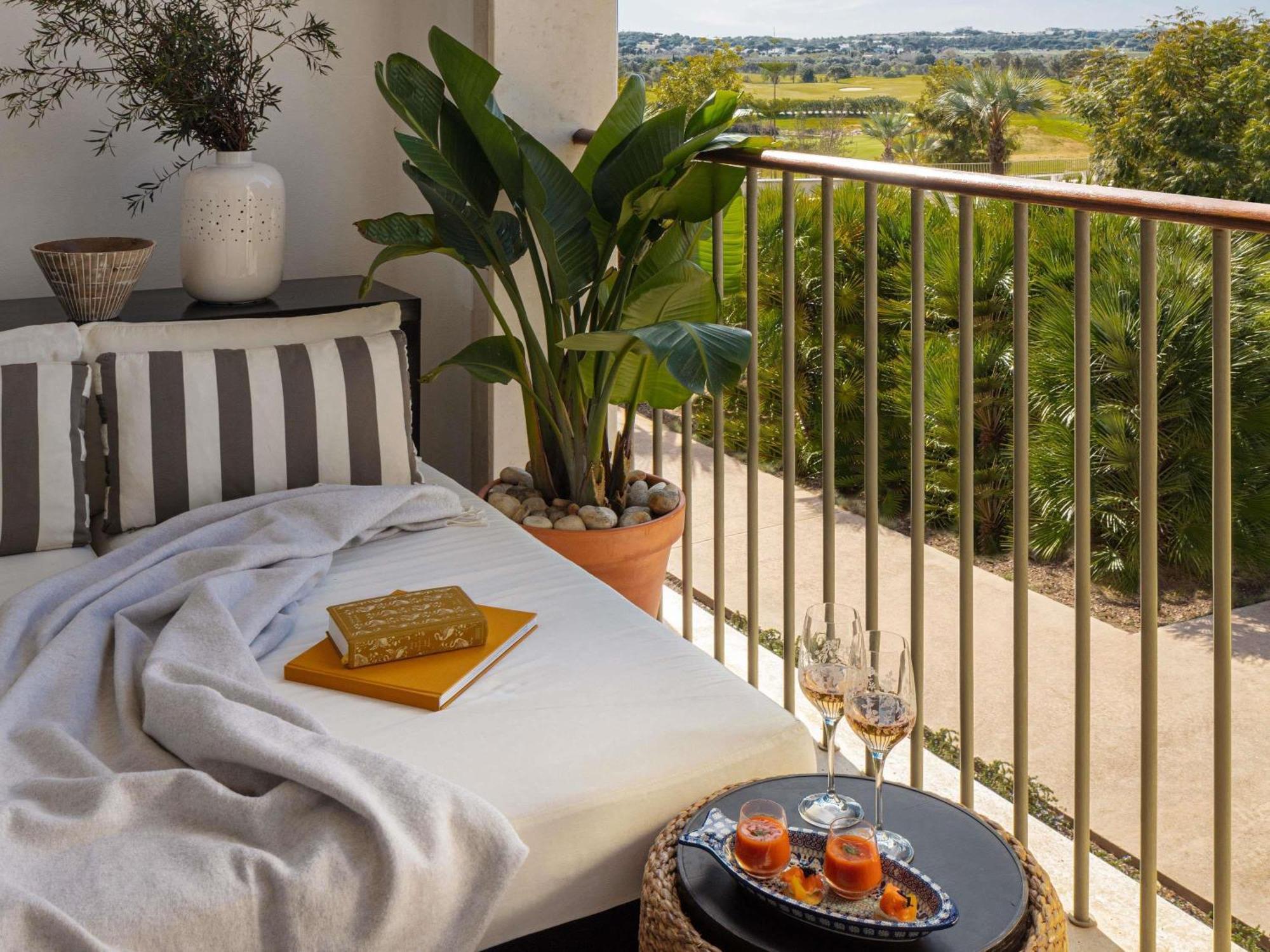 One-Bedroom Suite Palms Pool View Balcony