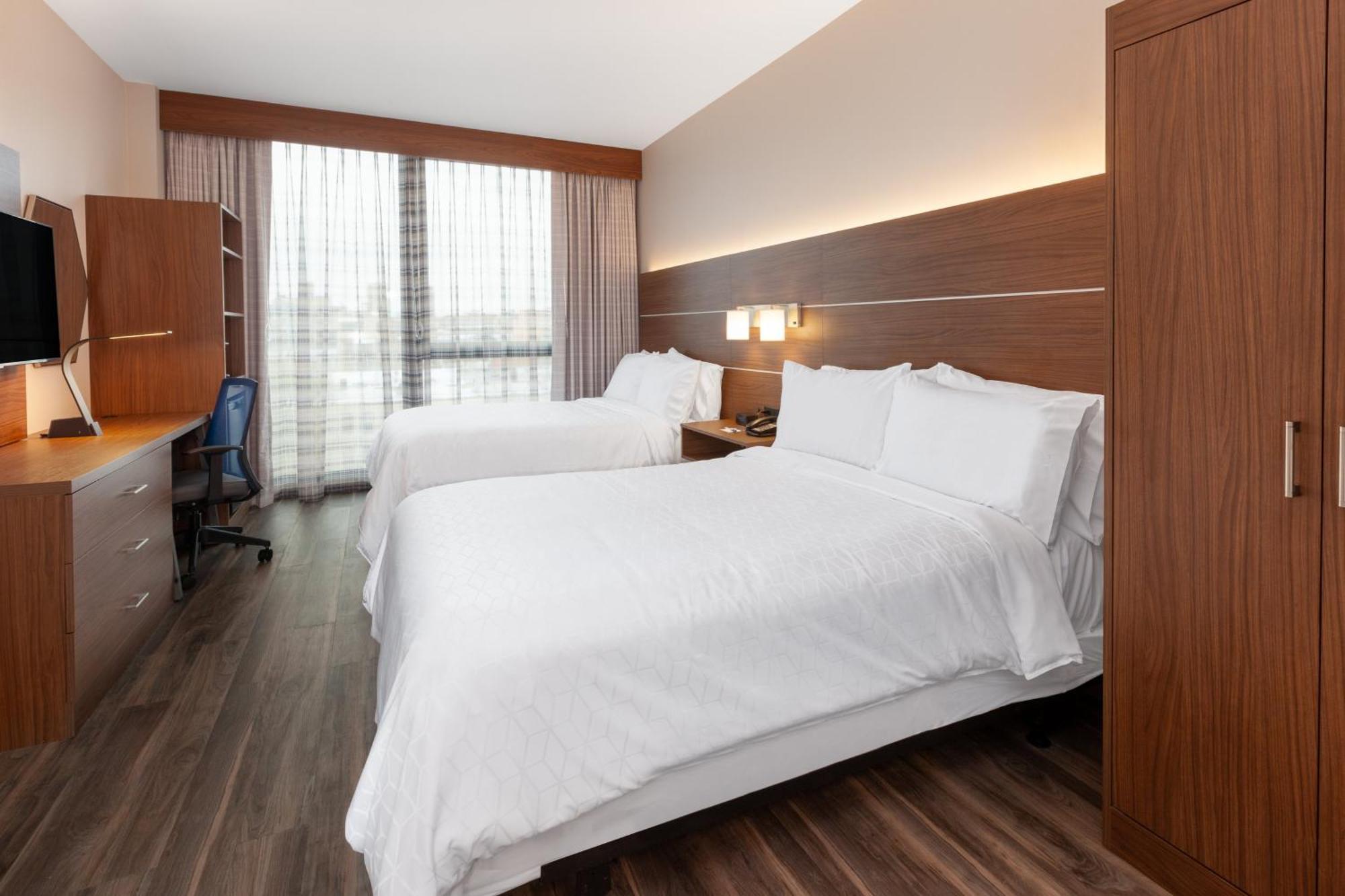 Double Room Two Double Beds Hearing Accessible Roll Shower