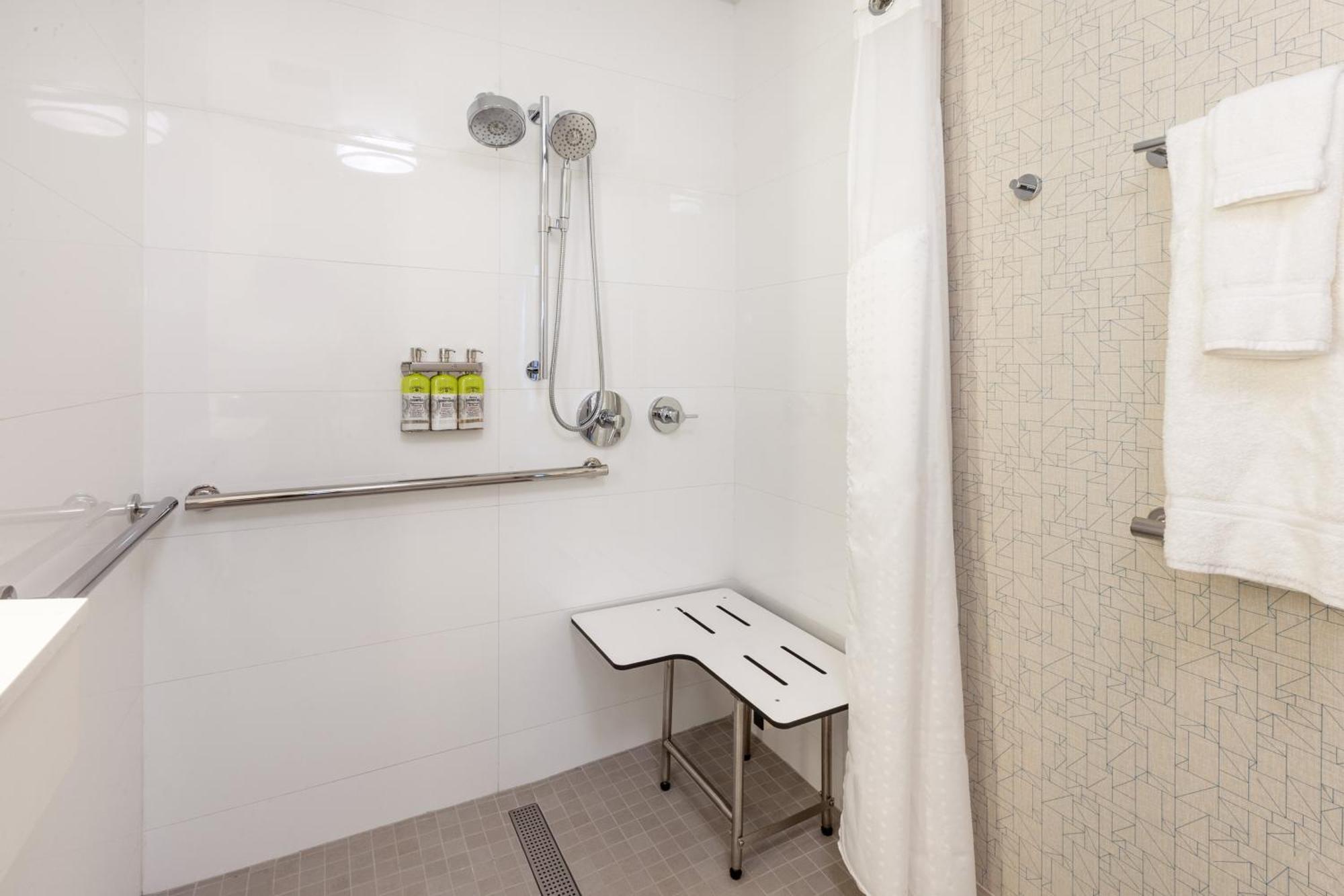 King Room Hearing Accessible Roll Shower