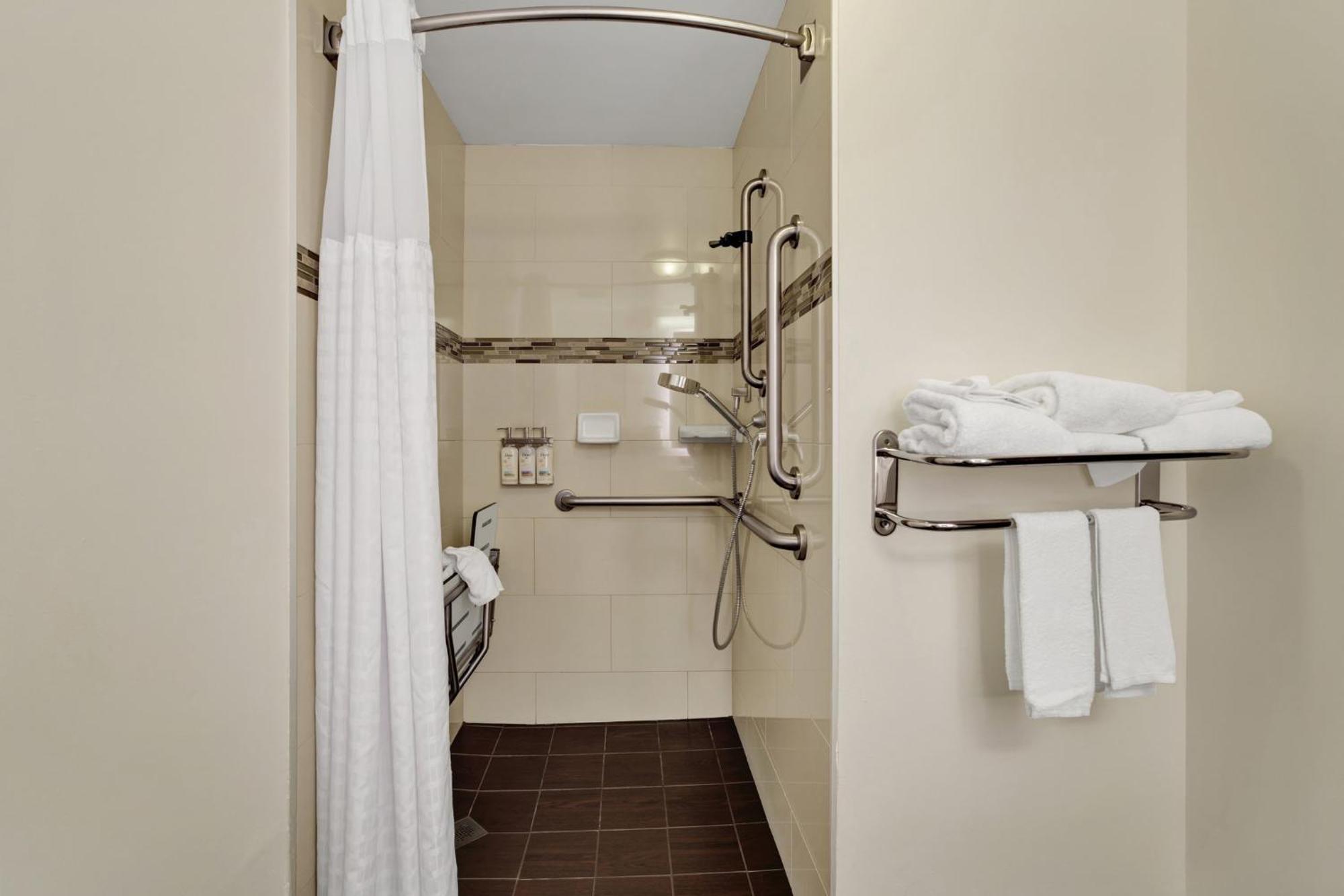 King Room Hearing Accessible Roll Shower Non-Smoking