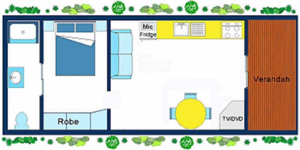 Superior 1 Bedroom Cabin (No Pets)