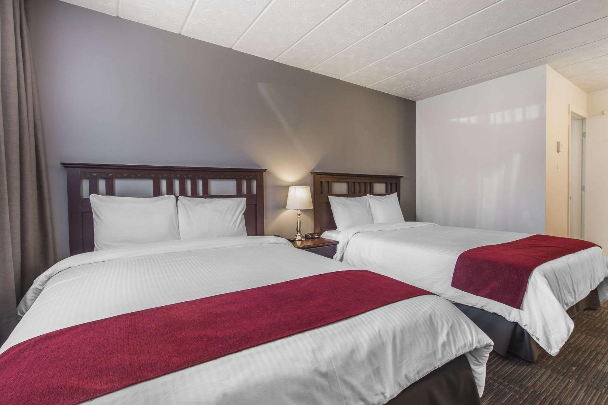 Chambre Économique avec 2 Lits Queen-Size - Non-Fumeurs - Demi-Sous-Sol