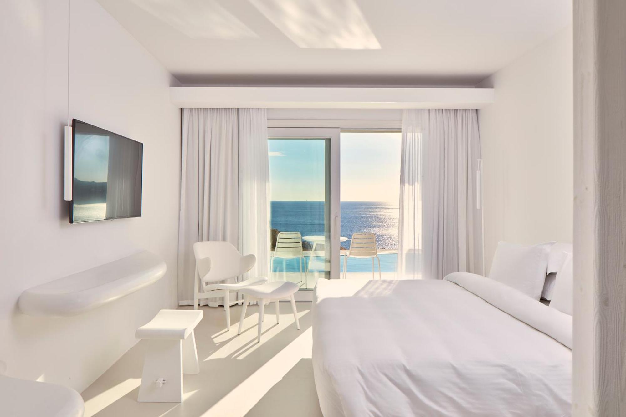 Chambre Double Premium avec Piscine Privée - Vue sur Mer