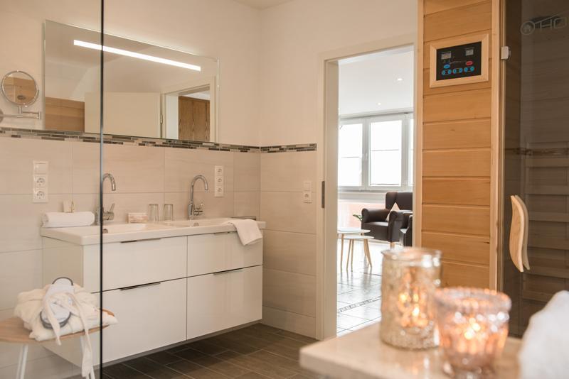 Suite mit Sauna