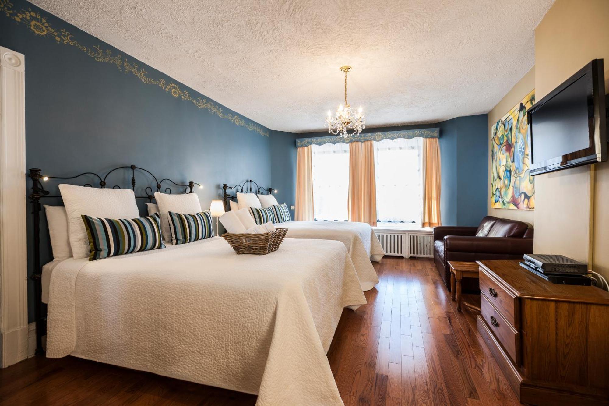 Chambre Double Supérieure avec Deux Lits Doubles