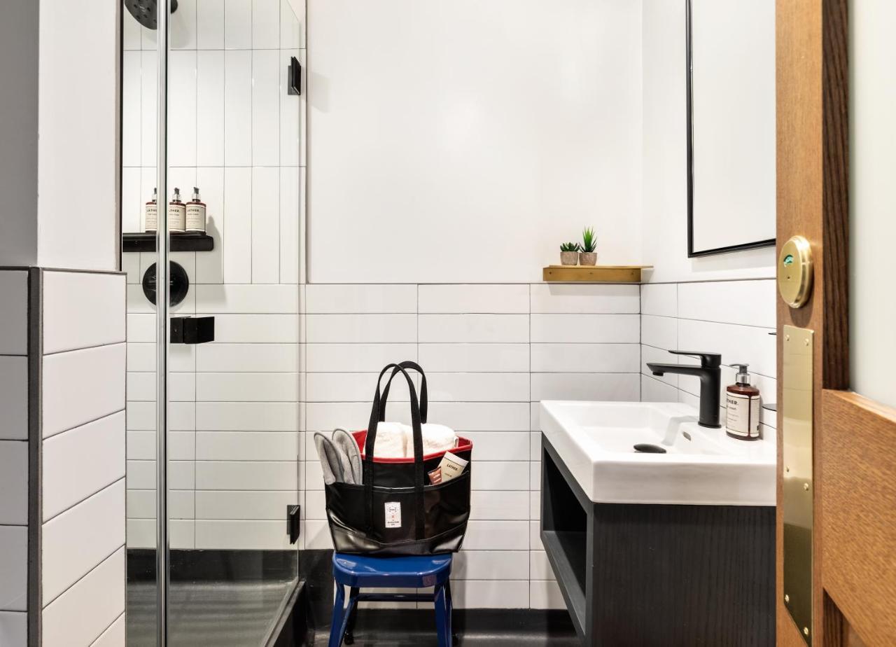 King Room Bathroom Down the Hall