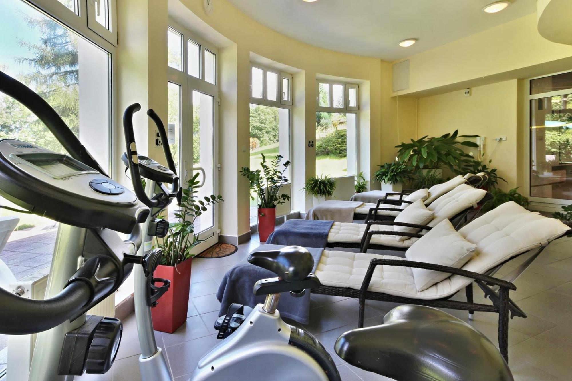 Doppel-/Zweibettzimmer mit Zugang zum Spa