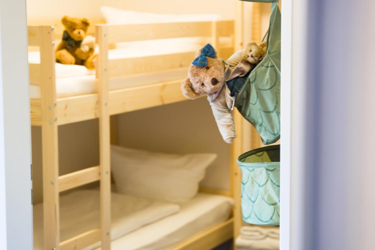 Ferienwohnung mit 3 Schlafzimmern (1 x Etagenbett) für 5–6 Personen