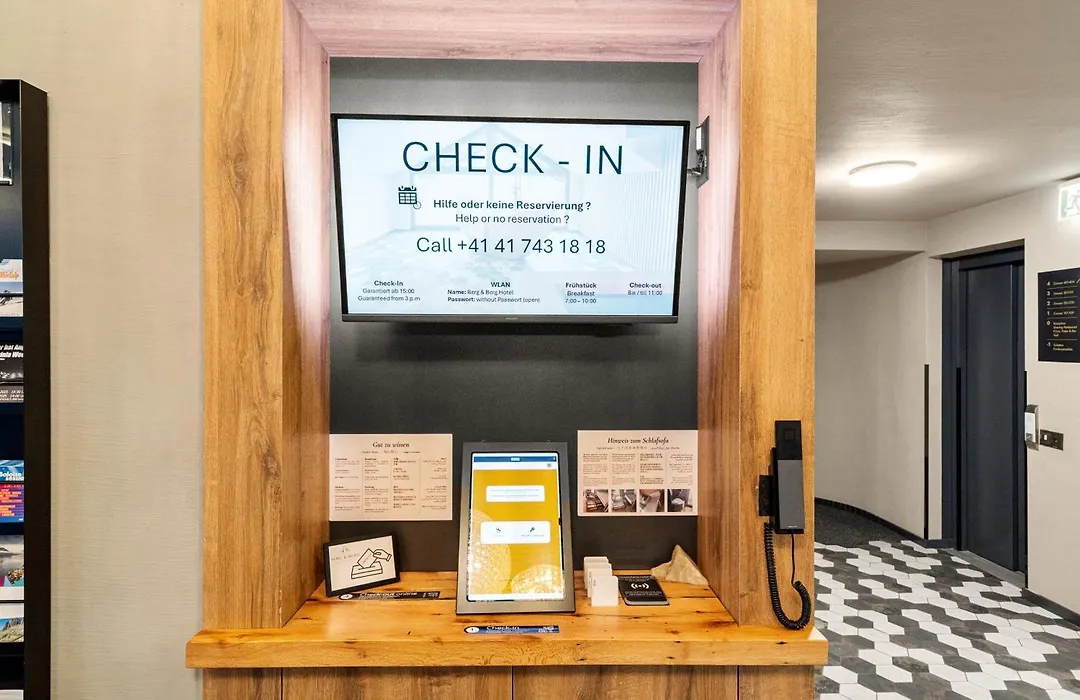 Berg & Berg Hotel - Kerns Self-Check-In-1