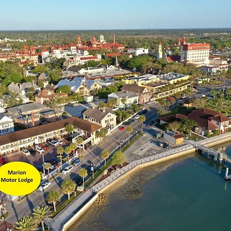 Historic Waterfront Marion Motor Lodge In Downtown St Augustine-2