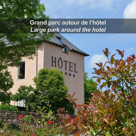 HÔTEL LA FERME DE BOURRAN - RODEZ - parking privé avec bornes pour voitures électriques-3