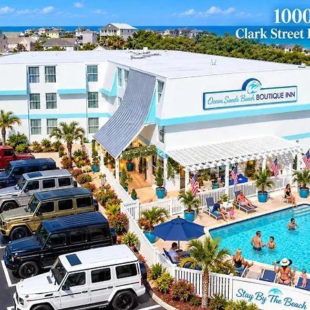 New 2026-Ocean Sands Beach Boutique Inn-24Hr Sauna And Salt-Mineral Pool-Free Beach Bikes And Famous Beach-Fresh Baked Cookies-Popcorn-In Room Bathrobes-Sunscreen-65 Inch Tvsnetflix-Bedside Candy-Free Laundry- 4 Grand Black Beds-Call & Save-1-252-Aha-2