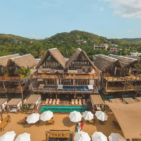 Hotel Nude Zipolite&beach club-3