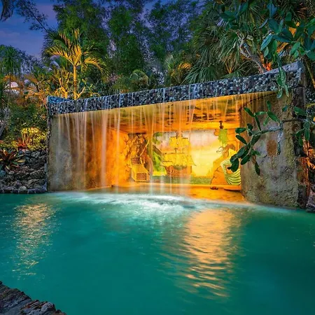 Kontiki Falls! Jupiter'S Exclusive Private Resort-2