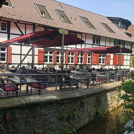 Hotel&Gastropark Loemühle-Restaurant-Biergarten-2