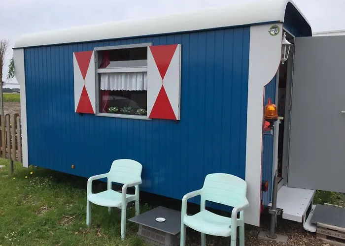 B&B boerderij rust, in pipowagens!