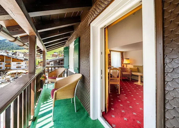 Hotel Tannbergerhof im Zentrum von Lech