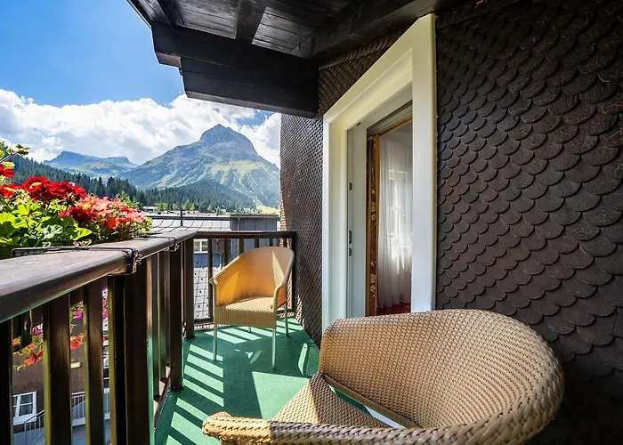 Hotel Tannbergerhof im Zentrum von Lech