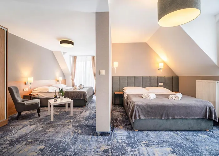 Hotel Alcest Z Widokiem Na Morze, Basenem, Rewal