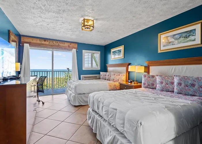 Ocean View Hotel Room With Balcony- 2 Full Beds #20