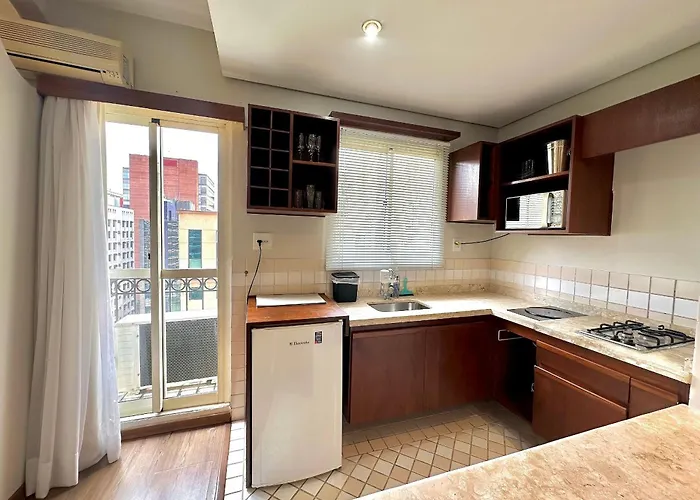 Flat Funchal JK Vila Olímpia Limpeza Diária