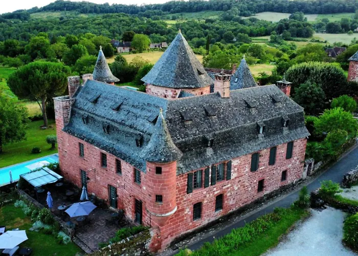 Château de Vassinhac chambres d'hôtes Collonges la rouge