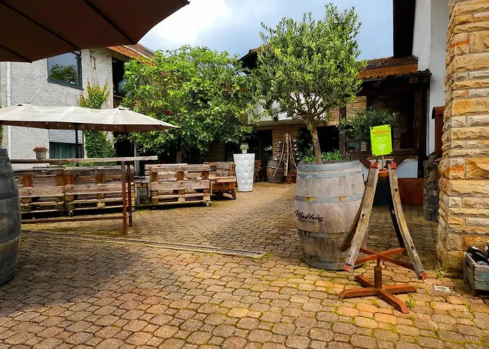 Weingut Mathis Apartment 1 Burgblick