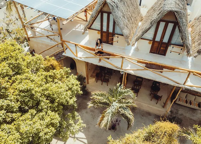 Casa Balam Holbox, 6 Boutique, Beach-Style A-Frame Cabanas, Fully Equipped Shared Outdoor Kitchen, Self Check In