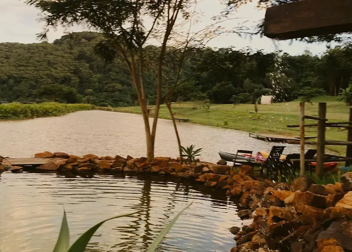 Viva Brotas Chales E Cabanas Com Cachoeira
