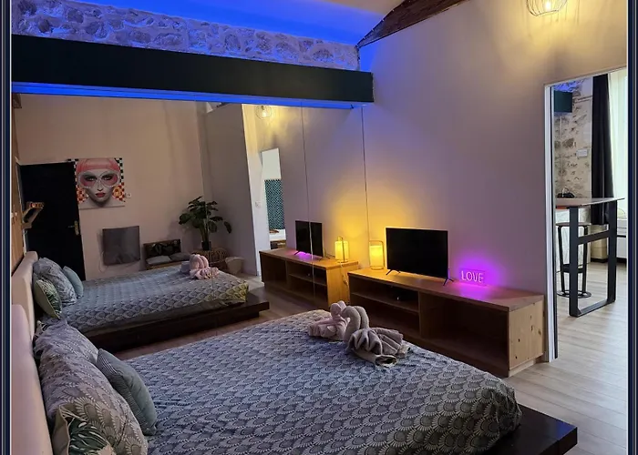 CHEZ PAM agréable chambre d’hôte pour les amoureux